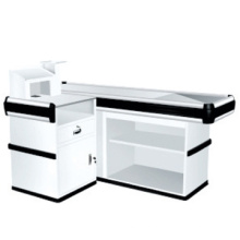 Best selling retail store checkout counter/Retail checkout counters/Reception desk checkout conveyor belt for wholesale